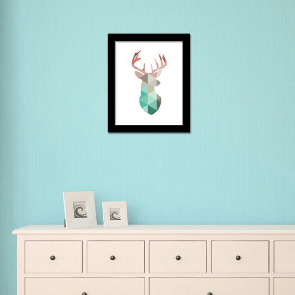 Geometric Animal Silhouette Wall Decor