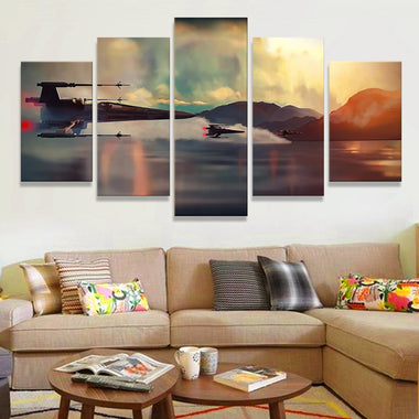 Star Wars 5-panel Art Canvas