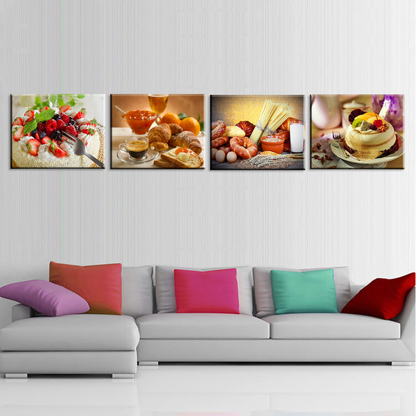 Dessert Oil Painting Wall Decor