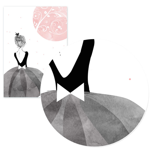 Watercolor Girls Canvas Wall Decor